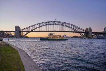 Blue and William Beyond the Building.JPG